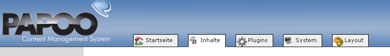 Navigation in der Administration - Übersicht Navigation in der Administration - Übersicht