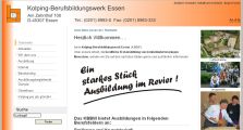 Screenshot von: Kolping-Berufsbildungswerk Essen