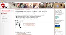 Screenshot von: Job Point Berlin