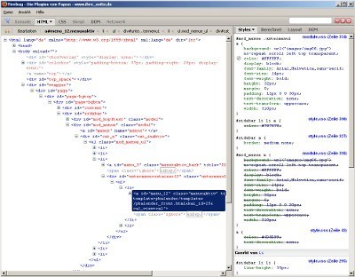 firebug elemente ausblenden small