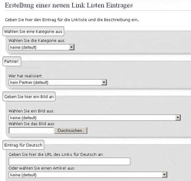 Linkliste1 Linkliste1