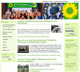 Screenshot von: Bündnis 90/Die Grünen Coburg