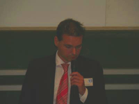 Carsten Euwens auf dem Vortrag in Erlangen