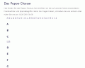 Glossar  alphabetischhes Listing
