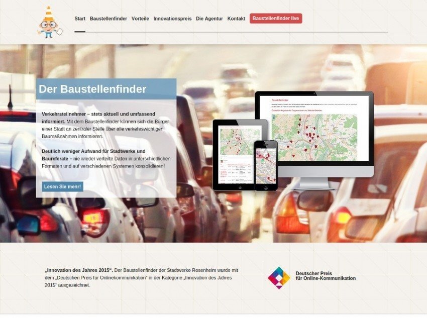 Baustellenfinder